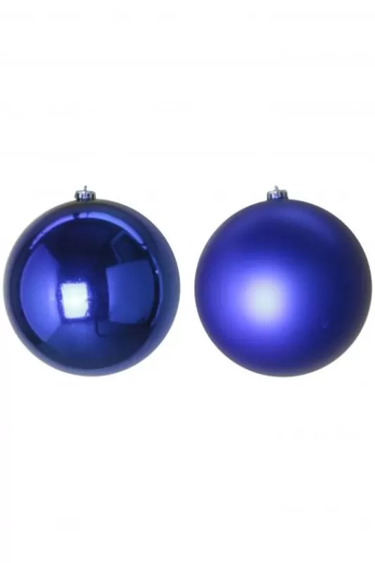 Large Christmas Baubles<Christmas Tree World 10Cm Blue Bauble Set Shiny/Matt (60 Pc)