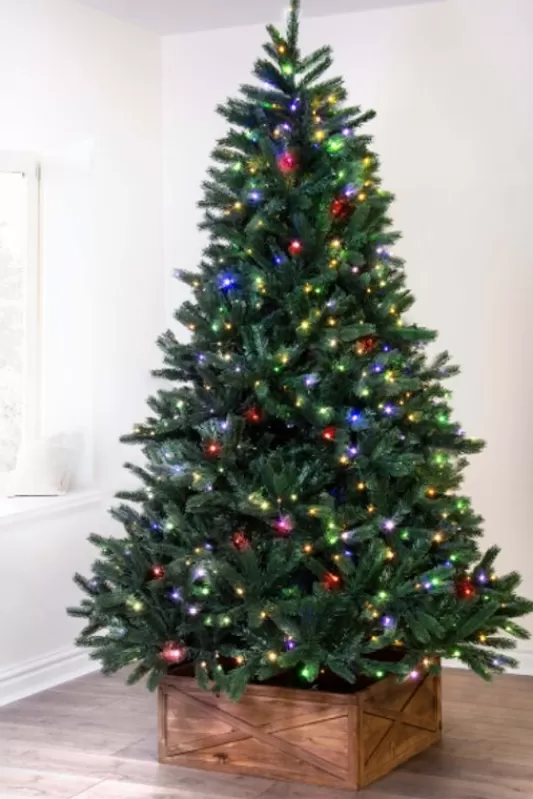 Ultra Realistic Christmas Trees<Christmas Tree World The 4Ft Ultra Devonshire Fir Pre-Lit With Warm White/Multicoloured Colour Change Leds