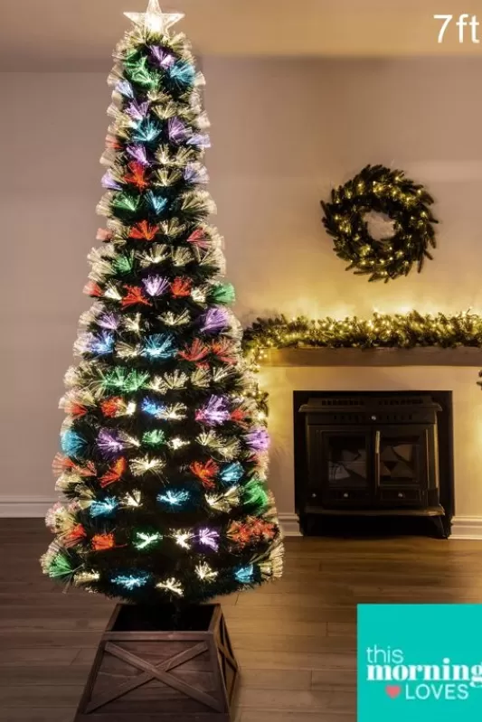 As Seen On Tv<Christmas Tree World The Vesuvius Fir Fibre Optic Christmas Tree (3Ft To 8Ft)