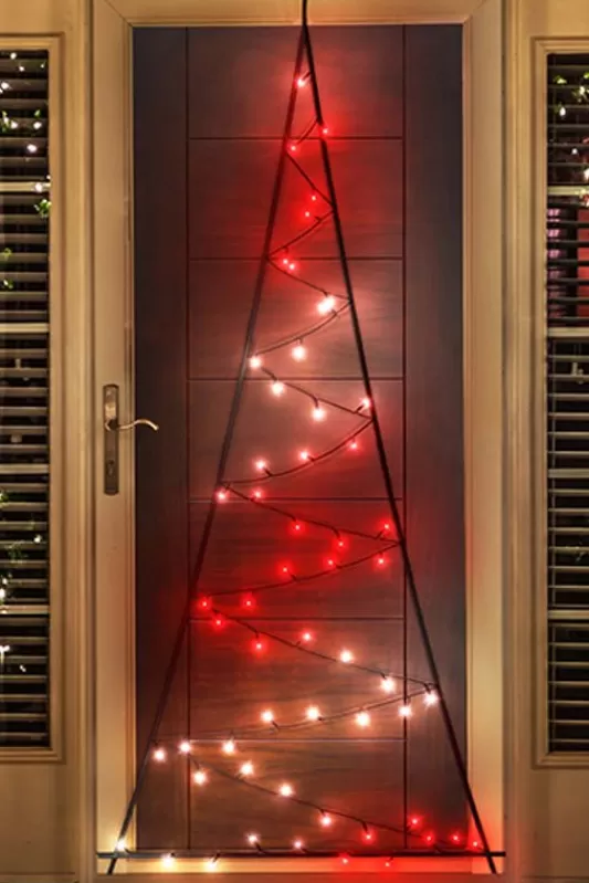 Twinkly Lights<Christmas Tree World Twinkly Light Tree 70 Rgb+W Led, Door Mounting, Plug Type G